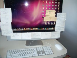 Flashcards on my computer 